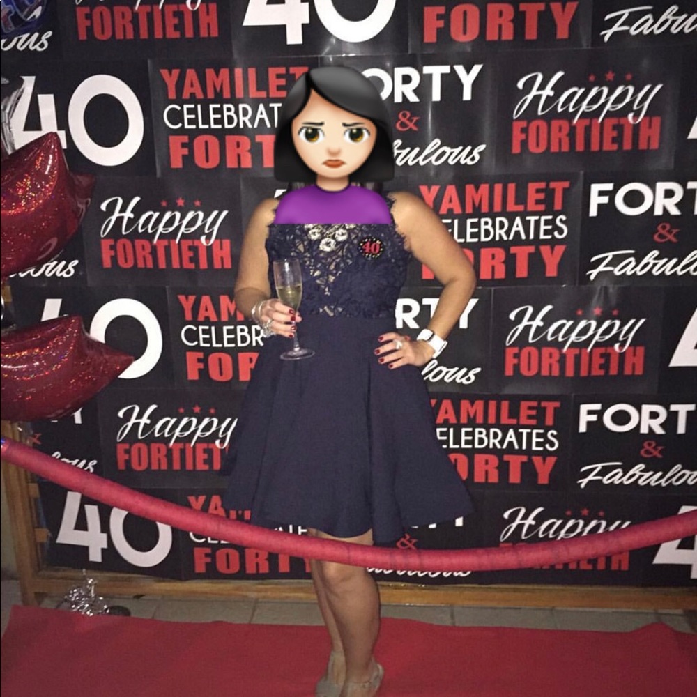 Short Navy Dress